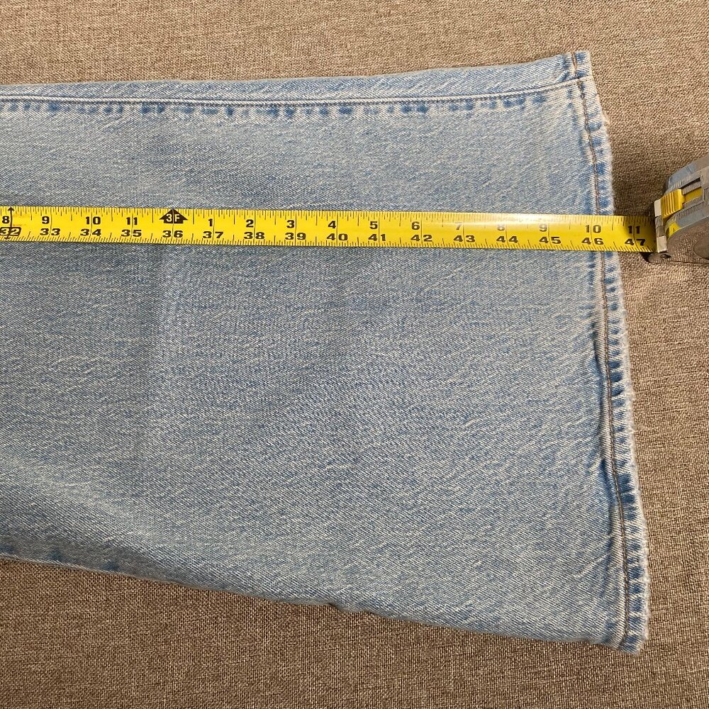 Levi's Premium Ribcage Bell Jeans Women's 34 High Rise Blue 70s Hippie NWT - Picture 15 of 15